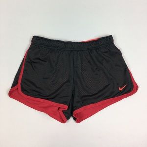 Nike Dri-Fit Women's Athletic Shorts Black/Red